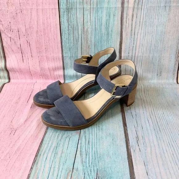 Cole Haan strappy sandals block heel - Picture 6 of 12